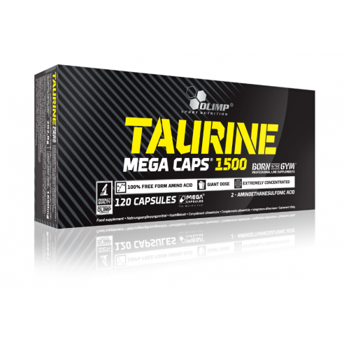Taurine 1500 / 120 méga-gélules