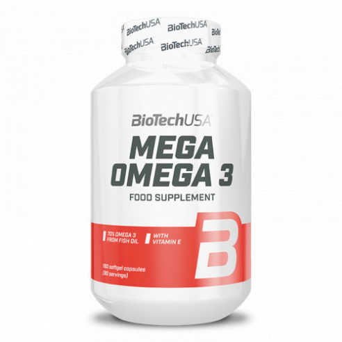 Mega Omega 3 / 180 gélules souples