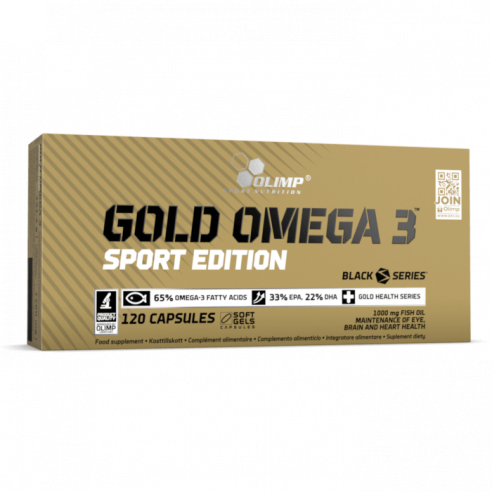 Gold Omega 3 Sport Edition / 120 softgels