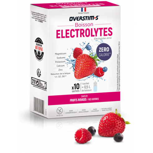 Electrolytes fruits rouges / 10x0.5L