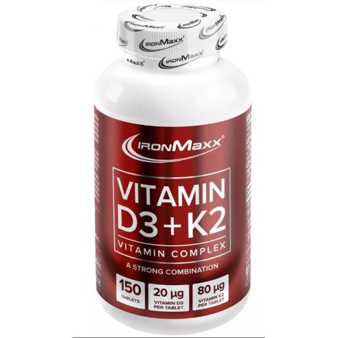 Vitamin D3 + K2 / 150 comprimés