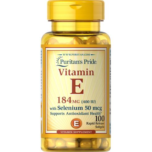 Vitamin E 184mg / 100 softgels
