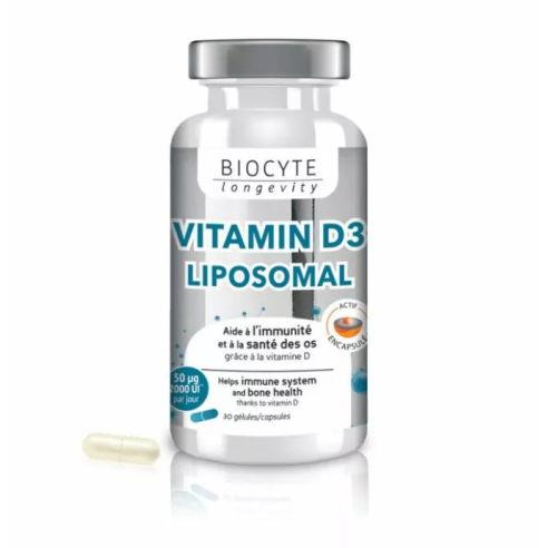 Vitamine D3 Liposomal / 30 gélules