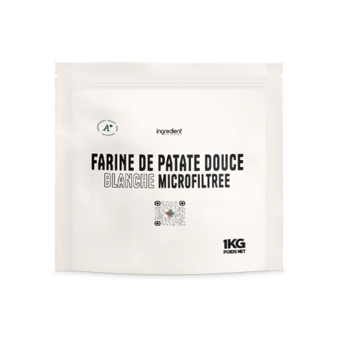 Farine de Patate Douce Blanche Microfiltrée  / 1kg
