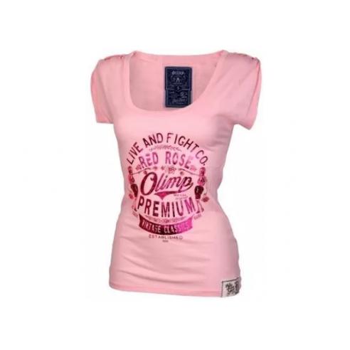 T-Shirt Premium Neck Pink